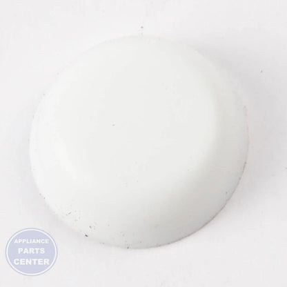 GEH COVER SCREW WHITE WR02X10824 - Installation in GEH Refrigerator model showing mounting points