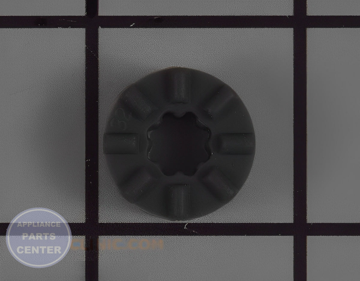 GE REFRIGERATOR GROMMET WR02X11331 - Main view showing secure fit for GEN Freezer and Refrigerator models