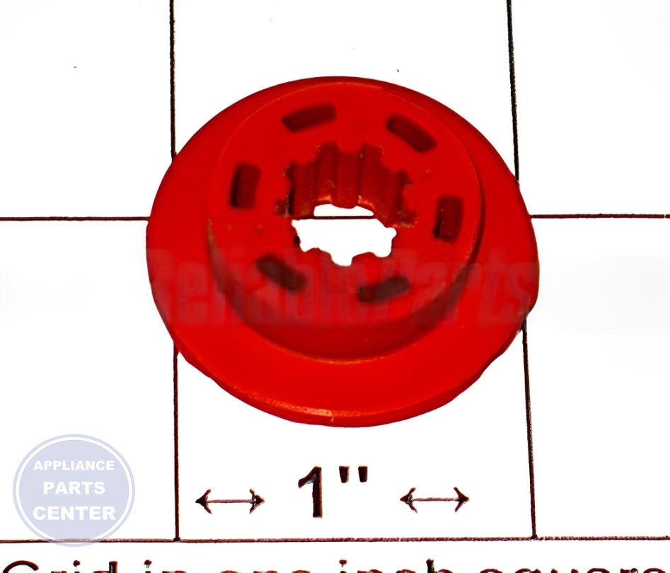 GE REFRIGERATOR EVAPORATOR FAN GROMMET WR02X12008 - Detailed view of sturdy construction for optimal performance