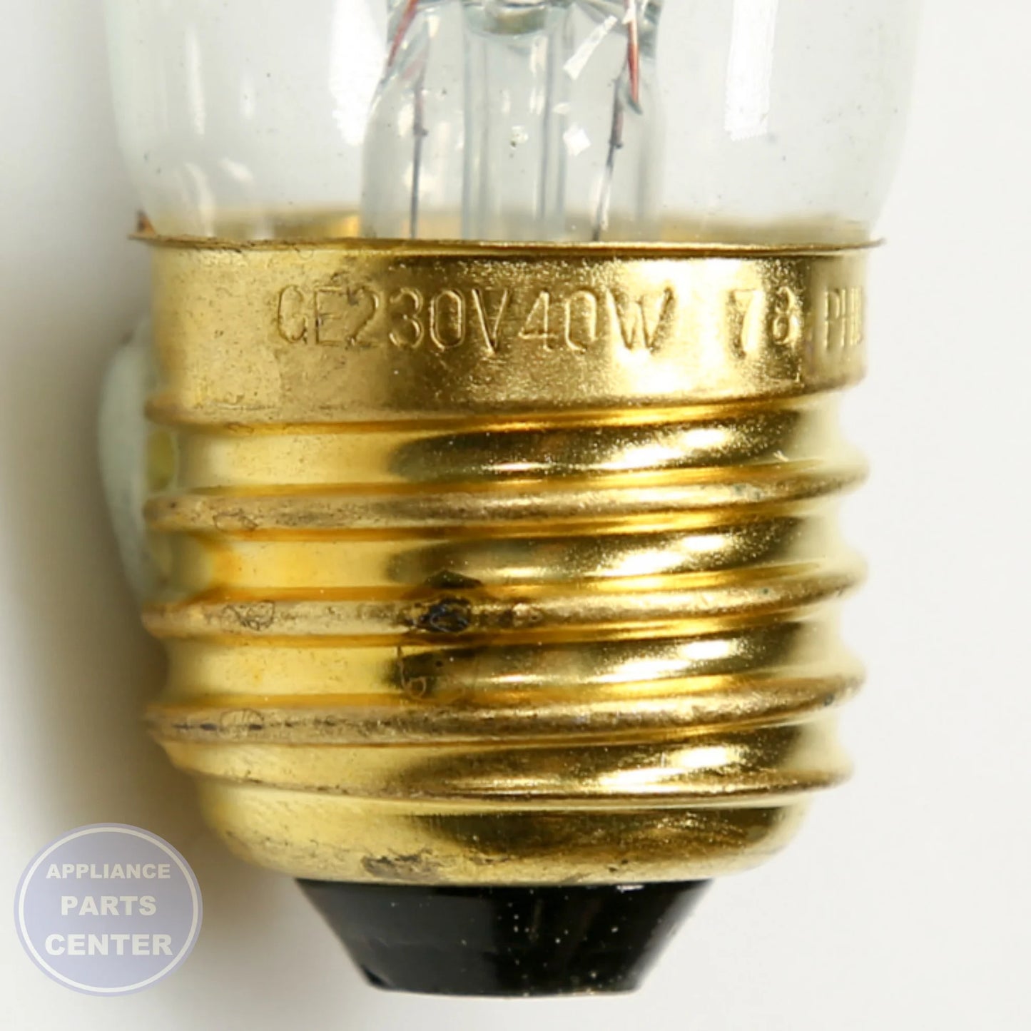 GEH BULB LIGHT WR02X12207 - Main view showing bright illumination for GEH refrigerators