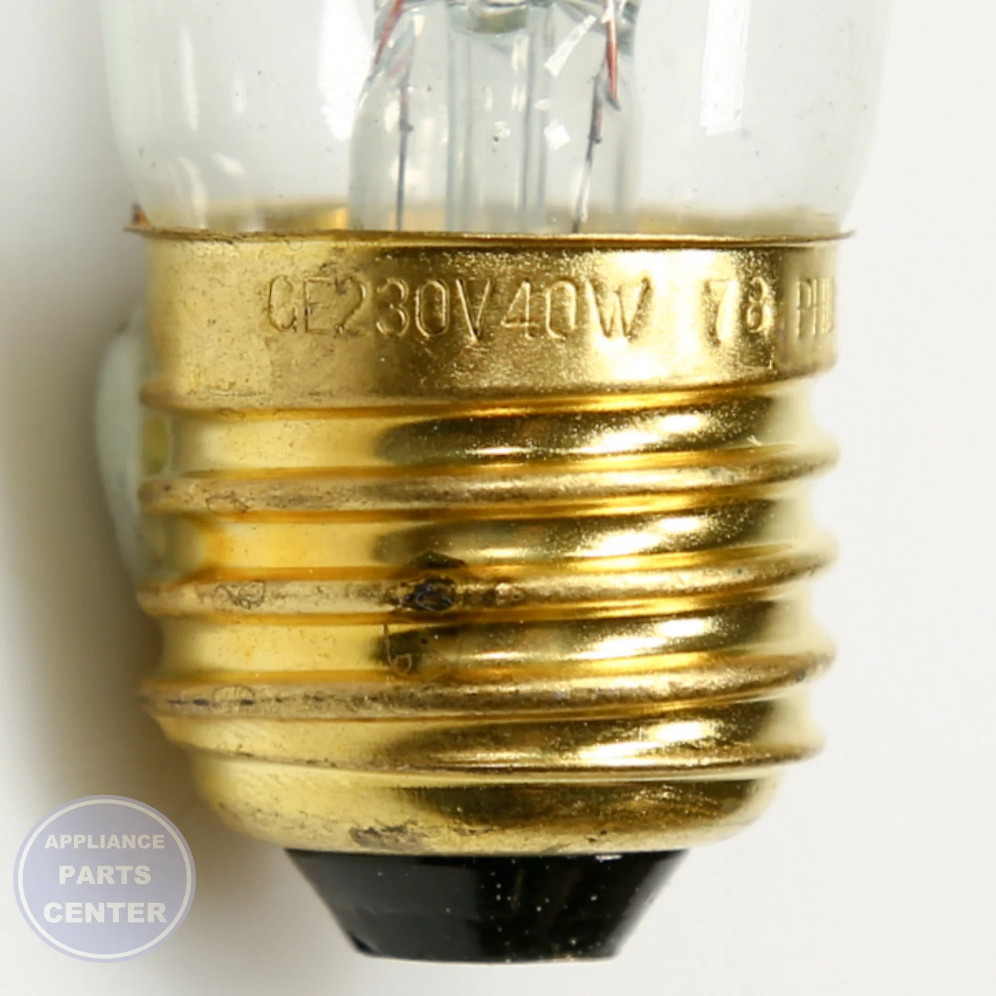 GEH BULB LIGHT WR02X12207 - Main view showing bright illumination for GEH refrigerators