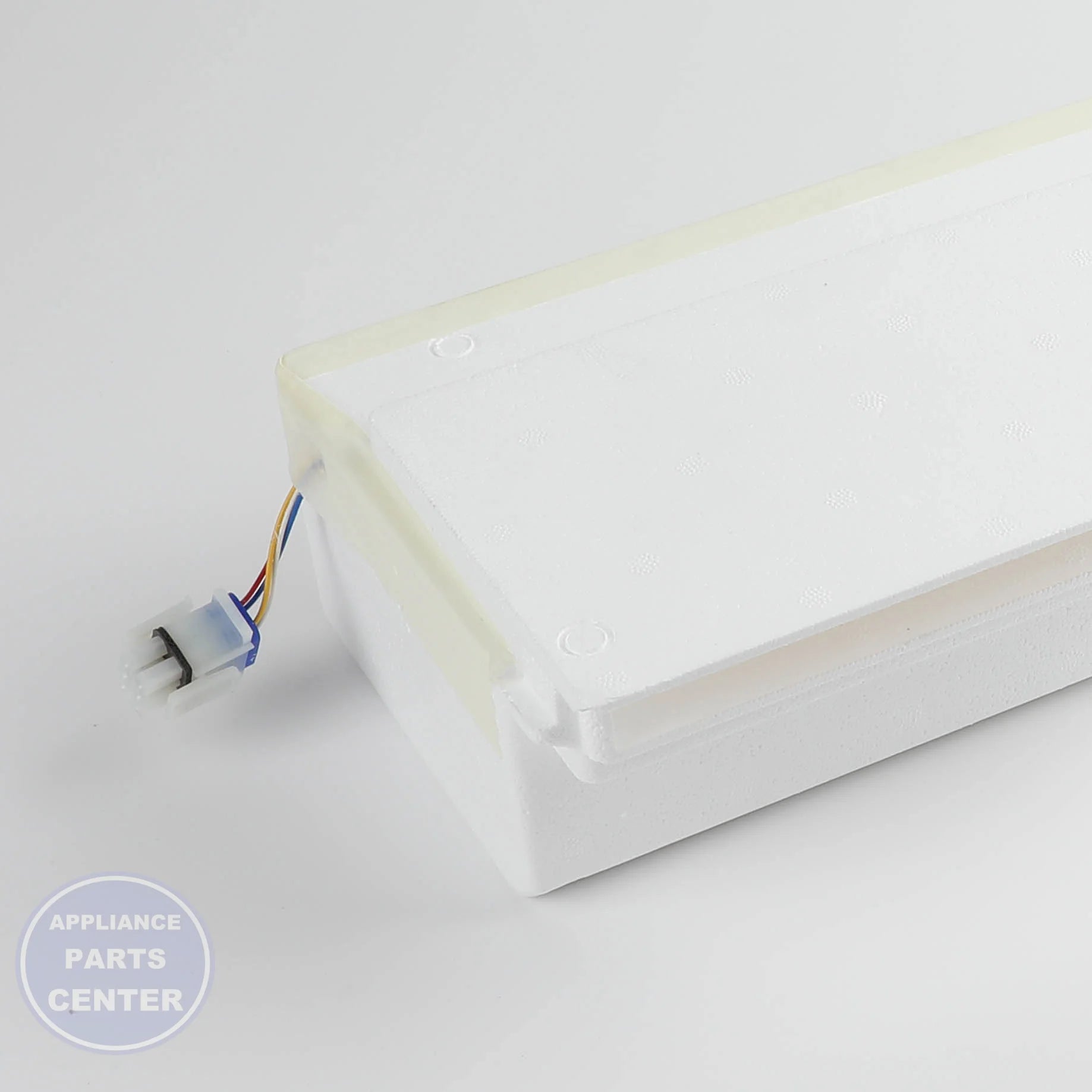 GEH DAMPER FOAM ASM 42 WR02X12860 - Installation in specific GEH model showing key mounting points