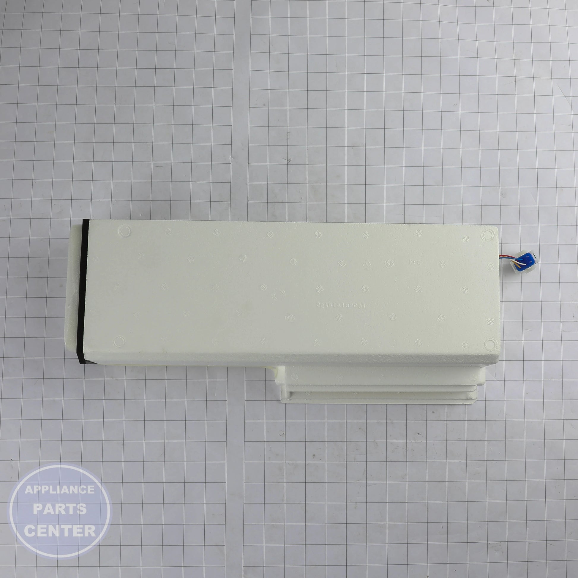 GEH DAMPER FOAM ASM 42 WR02X12860 - Installation in specific GEH model showing key mounting points
