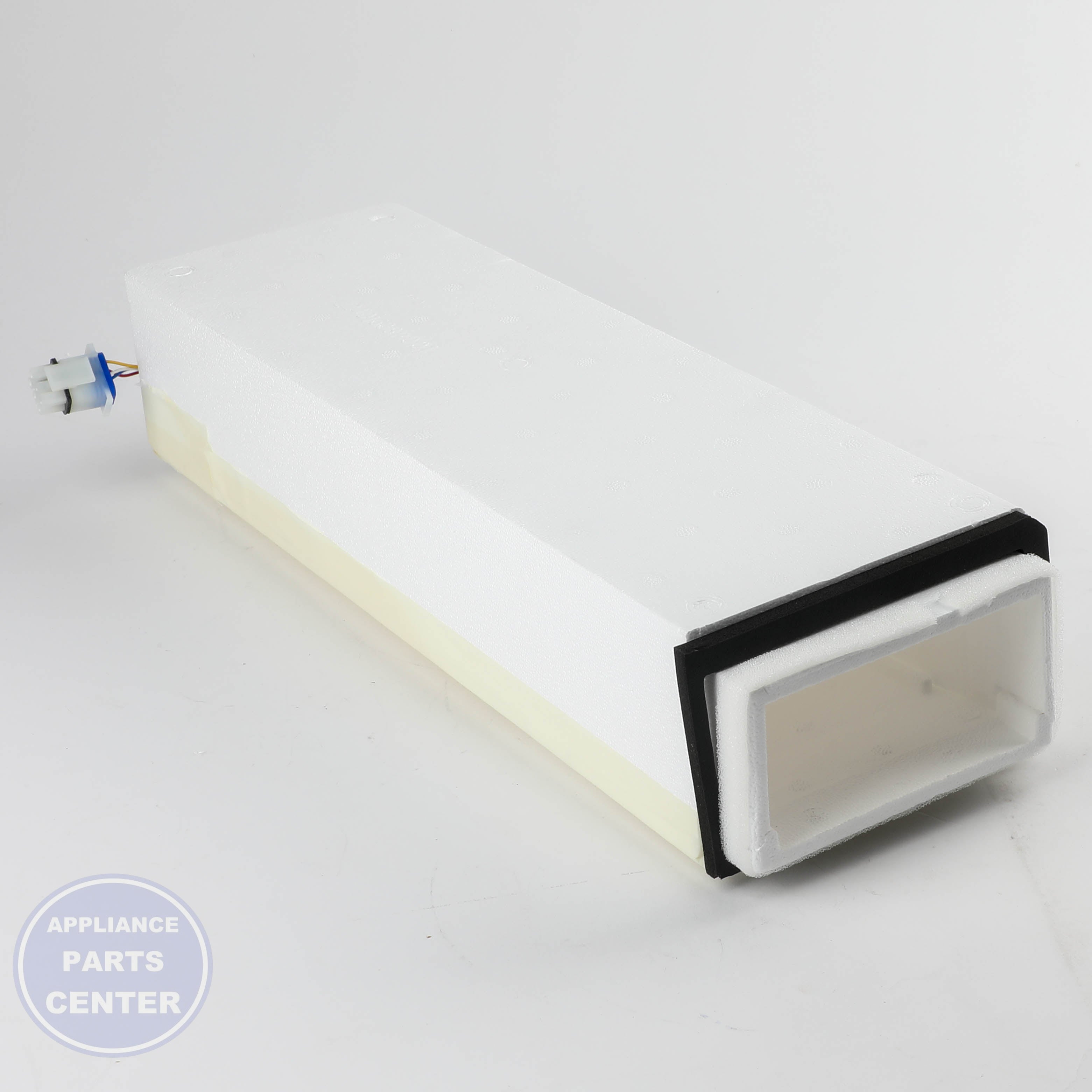 GEH DAMPER FOAM ASM 48 WR02X12861 - Installation in GEH models showing key mounting points