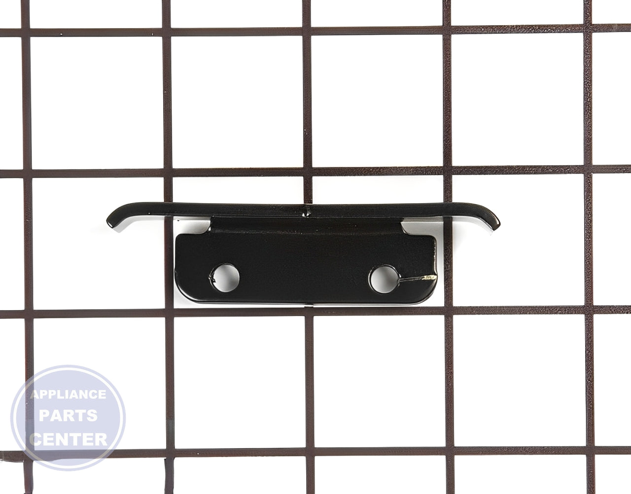 GE Refrigerator Door Stop WR02X13425 - Installation in specific model showing key mounting points