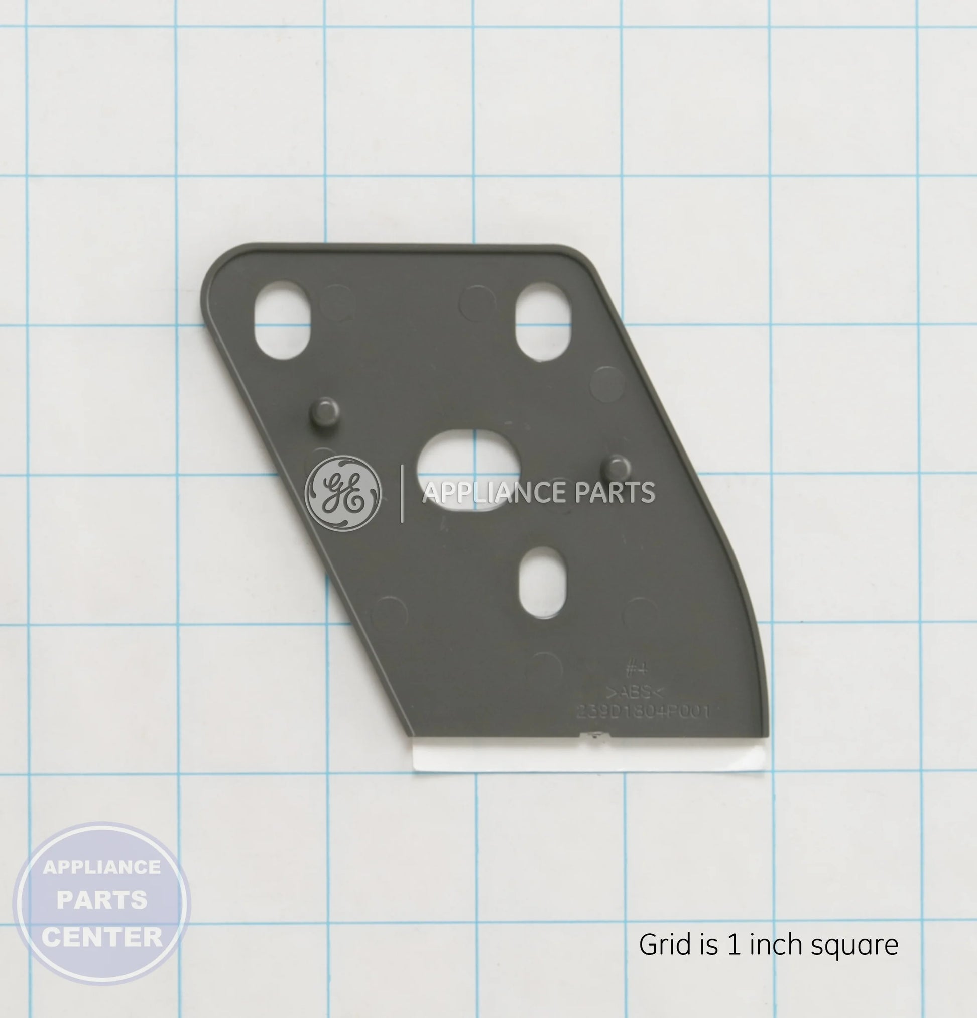 GEH PAD TOP HINGE ASM RH WR02X13717 - Main view showing sturdy construction for various GEH models