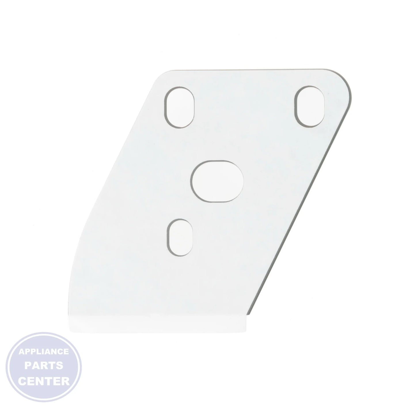 PAD TOP HINGE ASM RH WR02X13717 - Side view with precise measurements for accurate fit