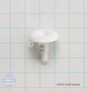 GEH GROMMET FF LINER WR02X13760 - Main view showing secure hose connection for GEH Refrigerator