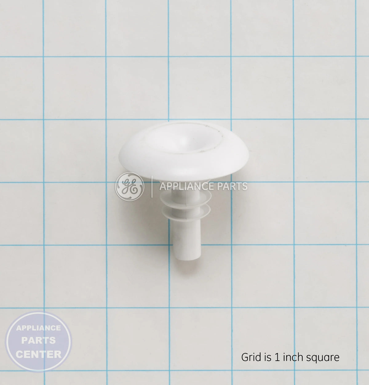 GEH GROMMET FF LINER WR02X13760 - Main view showing secure hose connection for GEH Refrigerator