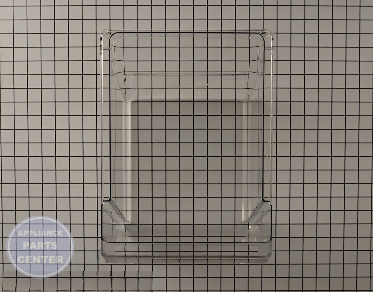 GE REFRIGERATOR VEGETABLE PAN WR02X31766 - Main view showing spacious storage for compatible models