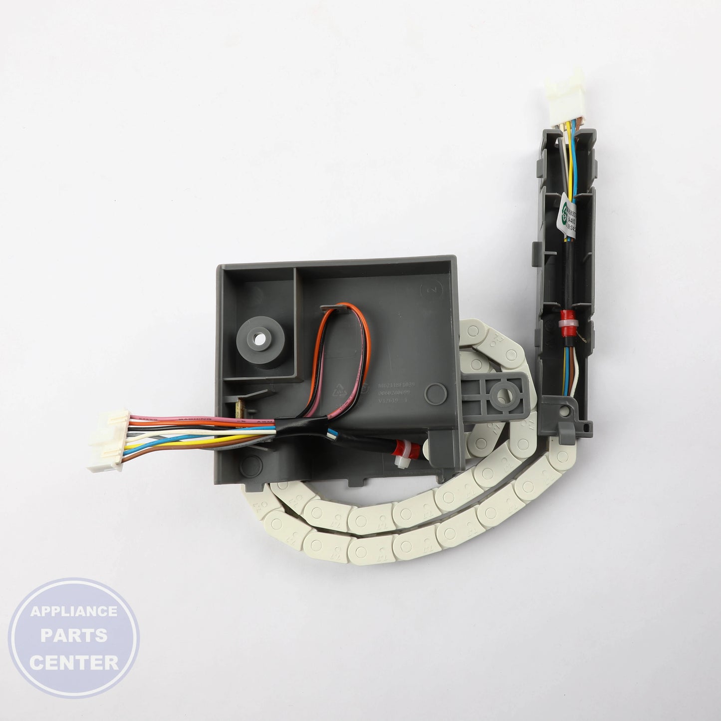 GEH CAFI CHAIN HARNESS W/ REED SWITCH WR02X32474 - Installation in GEH model displaying key mounting points