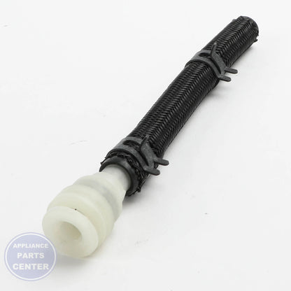 GEH SILICONE & MESH TUBE W/ CLAMPS WR02X34048 - Main view showing sturdy construction for WR02X26441