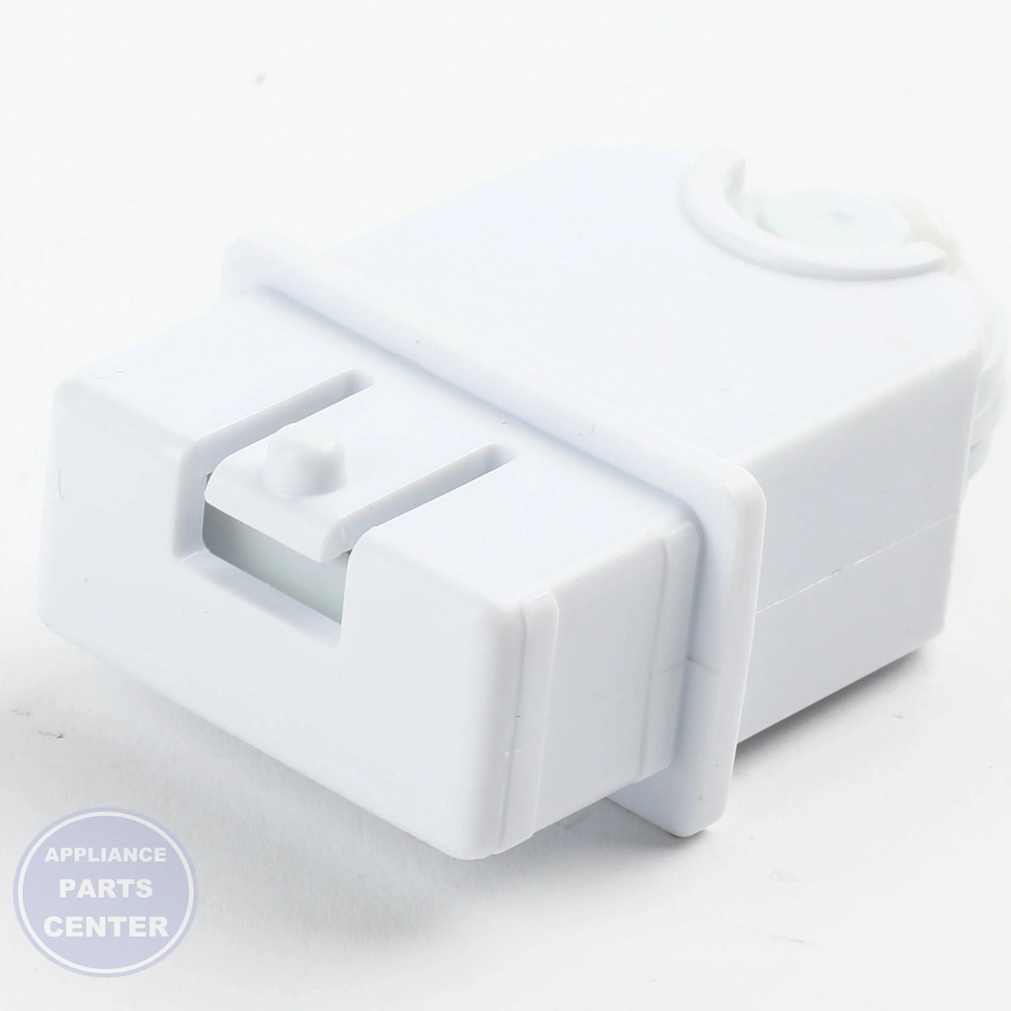 GEH WHITE FREEZER UPPER BASKET ROLLER WR02X36806 - Installation in specific model showing easy mounting points