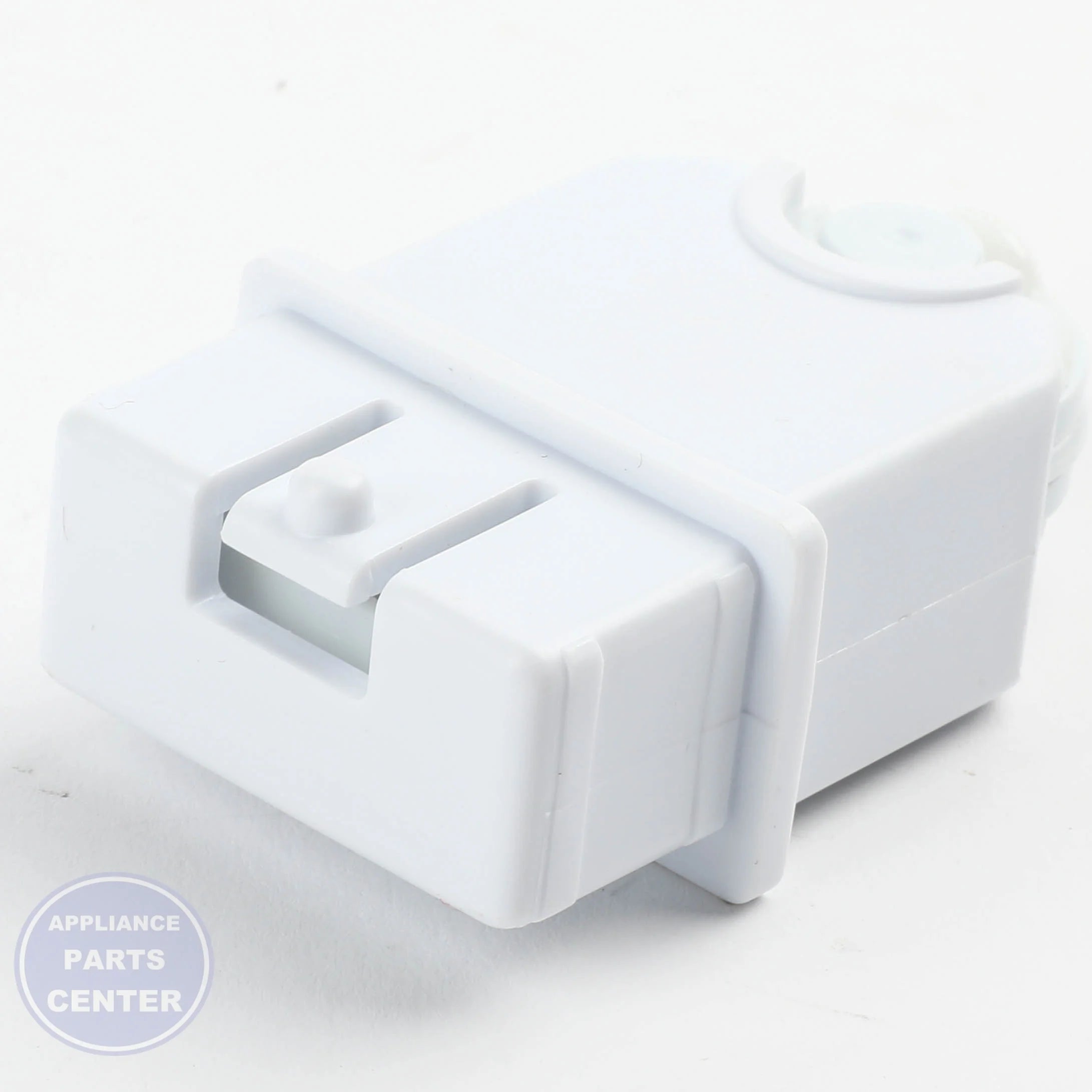 GEH WHITE FREEZER UPPER BASKET ROLLER WR02X36806 - Installation in specific model showing easy mounting points