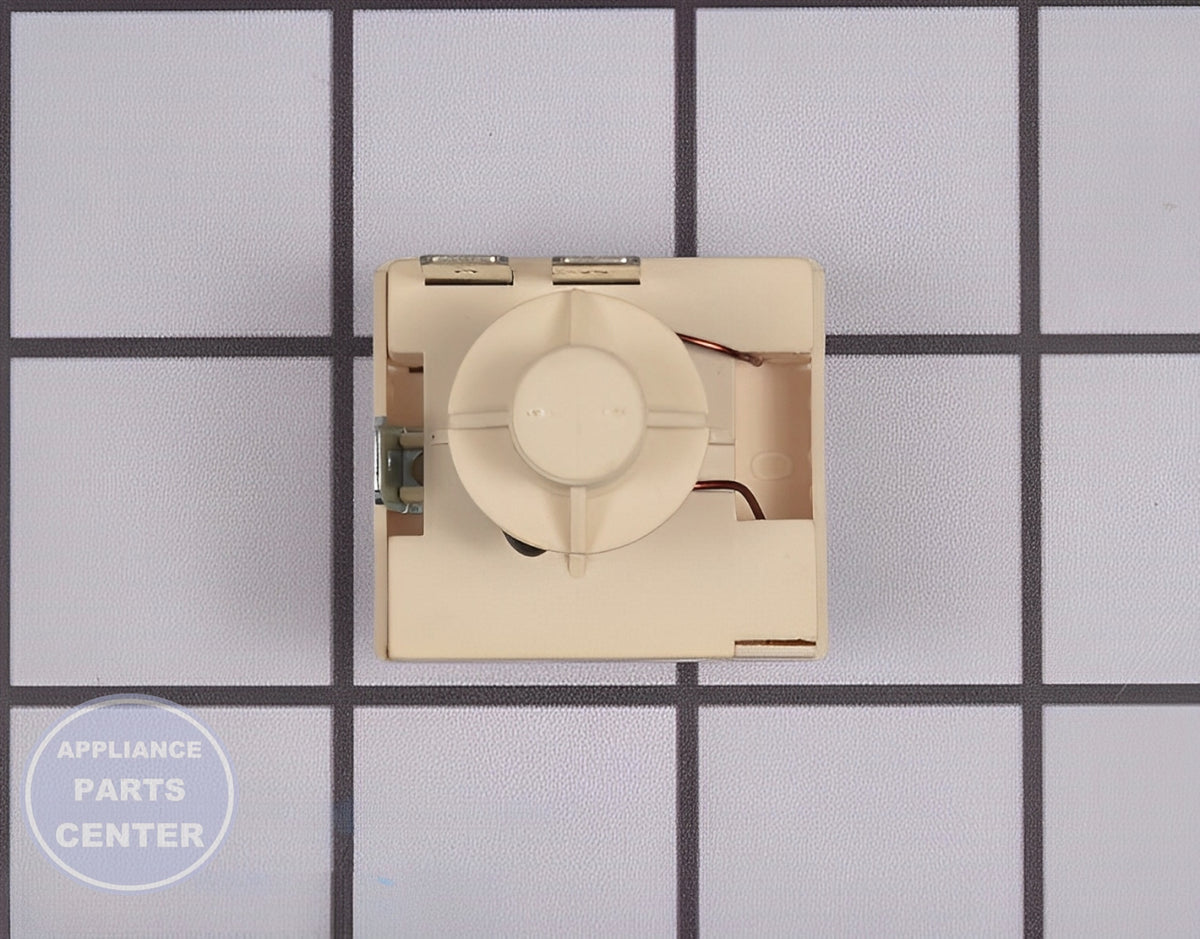 RELAY START WR07X10083 - Side view with exact specifications