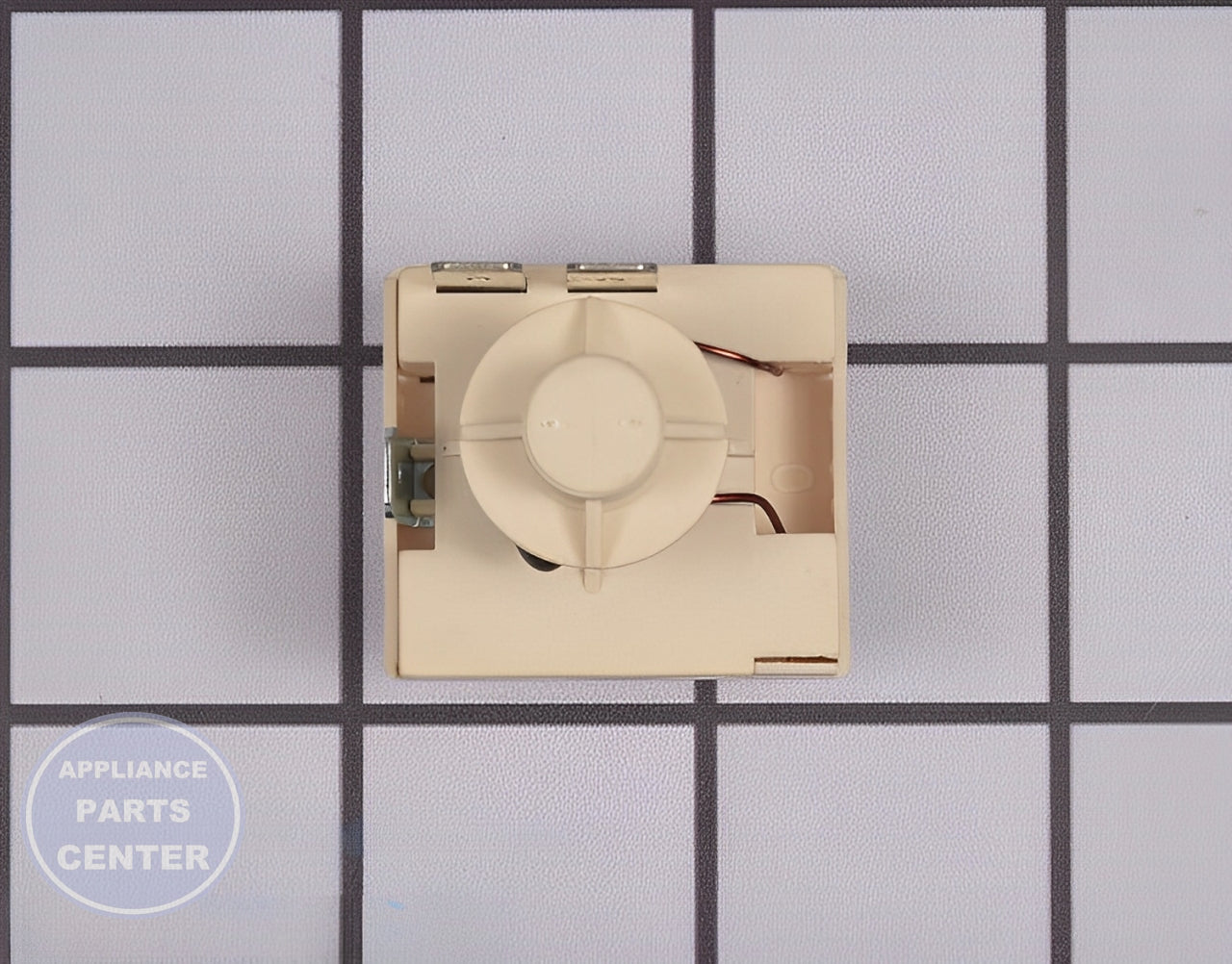 RELAY START WR07X10083 - Side view with exact specifications