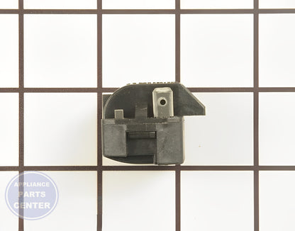 GE Start Relay WR07X10099 - Main view showing compressor support for GE, Kenmore, Hotpoint, RCA models