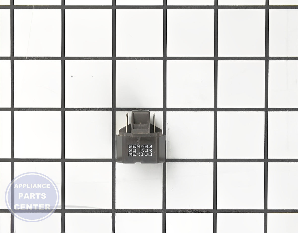 GE START RELAY WB07X26748 - Main view showing compressor compatibility for GEN models