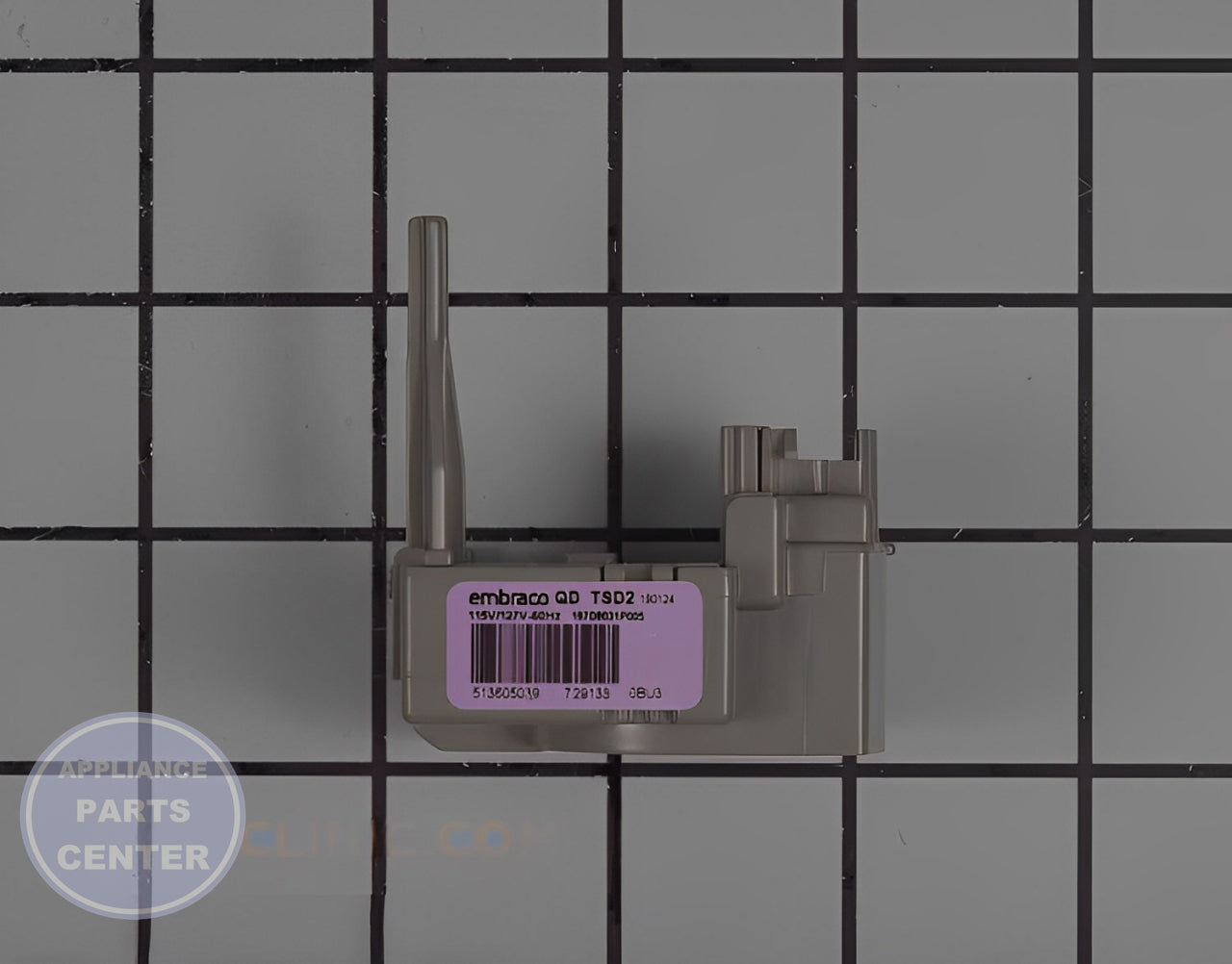 GE REFRIGERATOR COMPRESSOR RELAY WR08X22874 - Main view showing sealed system support for GEN models