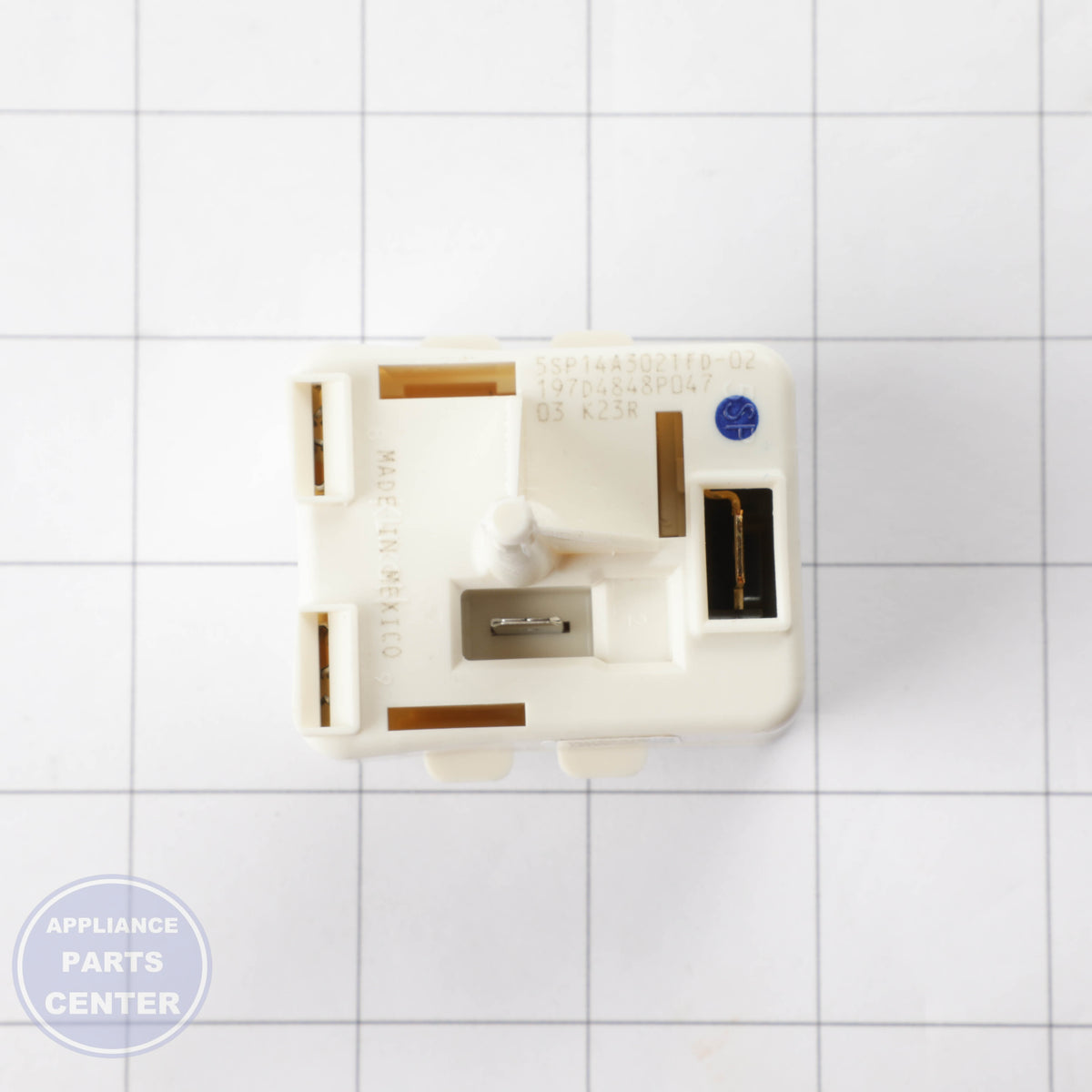 OVERLOAD PTCR COMBO WR08X31586 - Detailed view of overload protection features