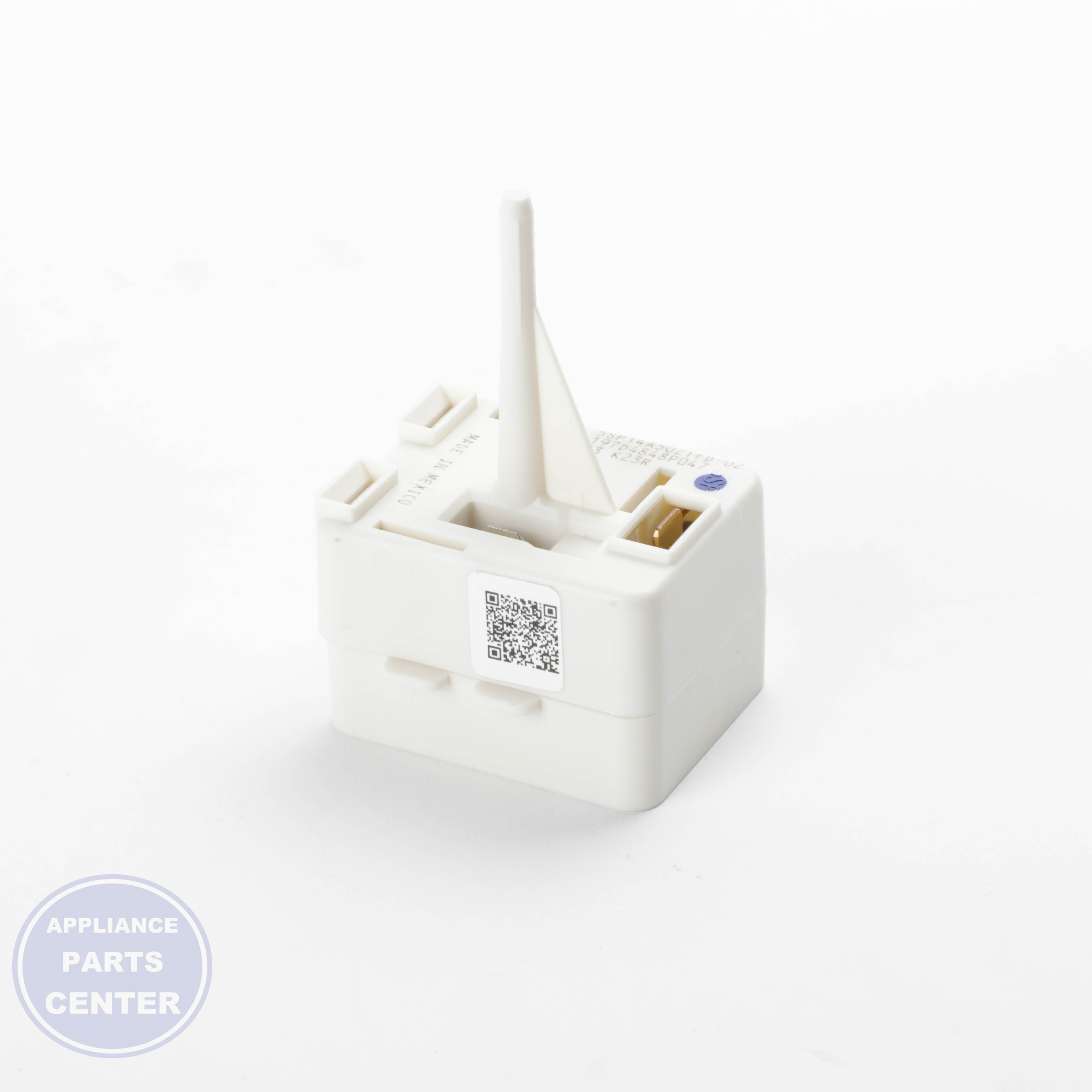 OVERLOAD PTCR COMBO WR08X31586 - Side view with high voltage protection