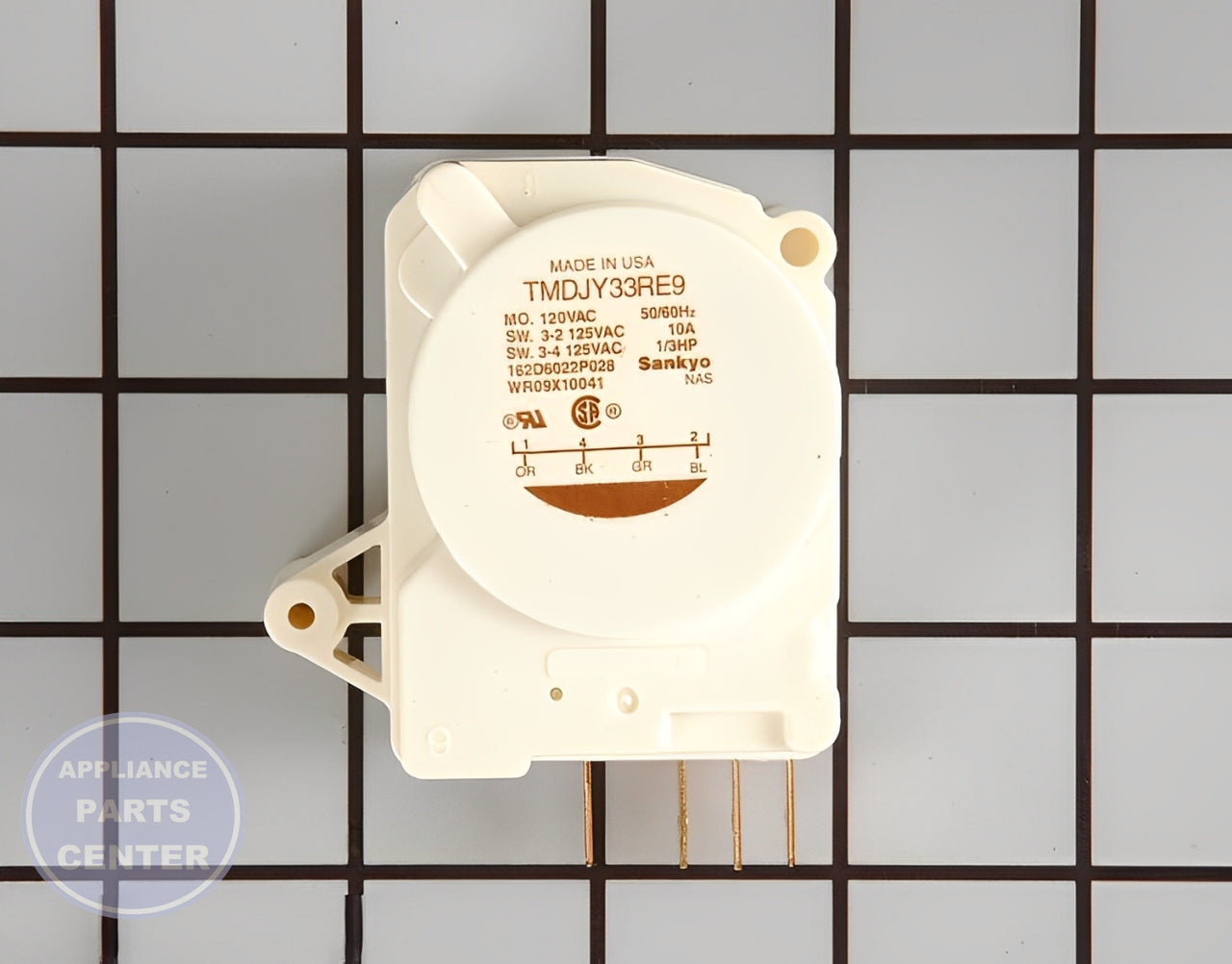 GE REFRIGERATOR DEFROST CONTROL WR09X10041 - Main view showing energy-efficient features for specific models
