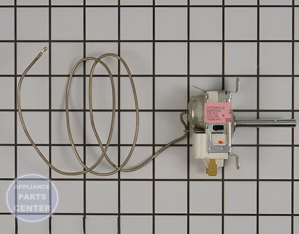 GE REFRIGERATOR TEMPERATURE CONTROL WR09X26874 - Main view showing precise temperature control for various GE models