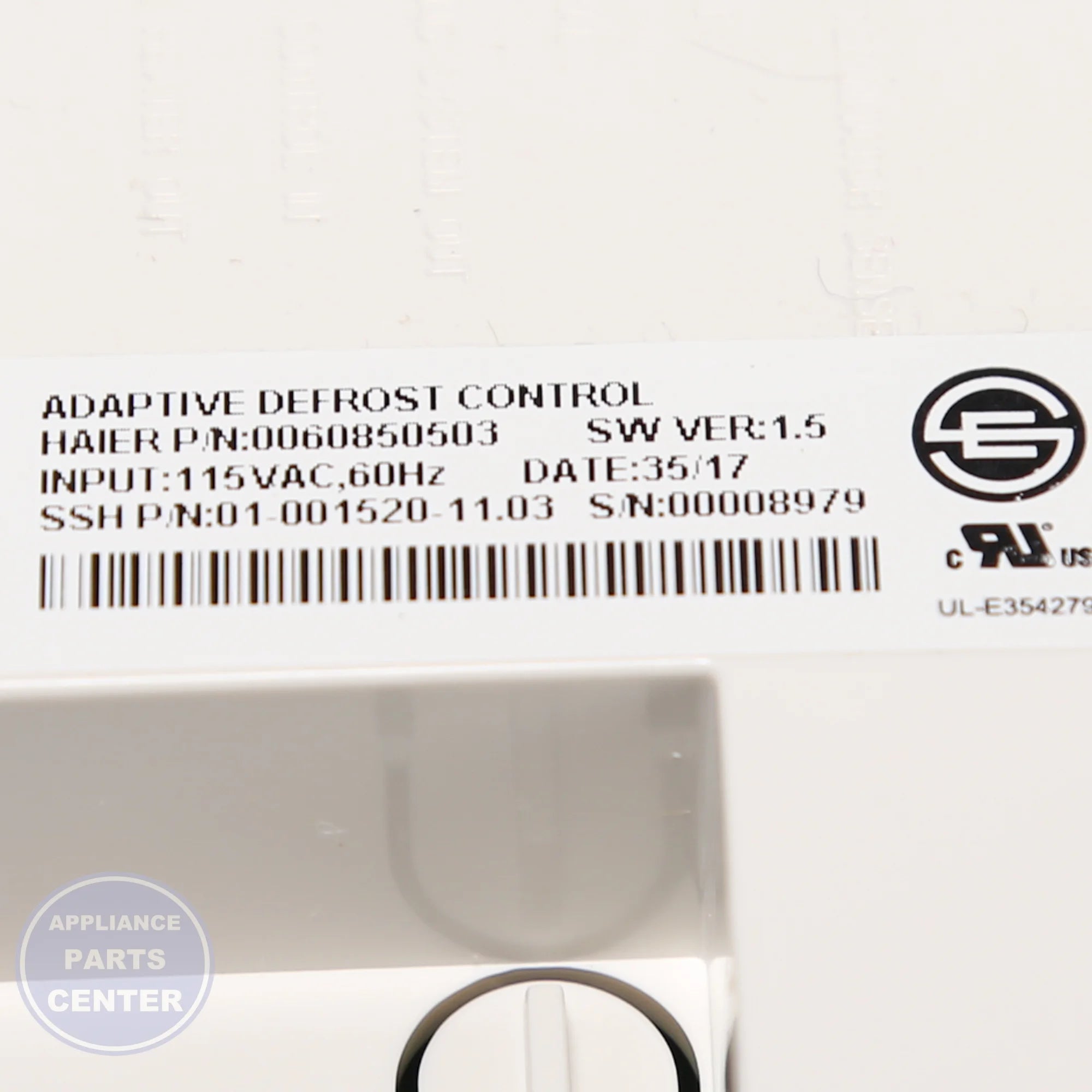 GEH REFRIGERATOR DEFROST CONTROL BOARD WR09X28646 - Installation in GEH model showcasing key mounting points