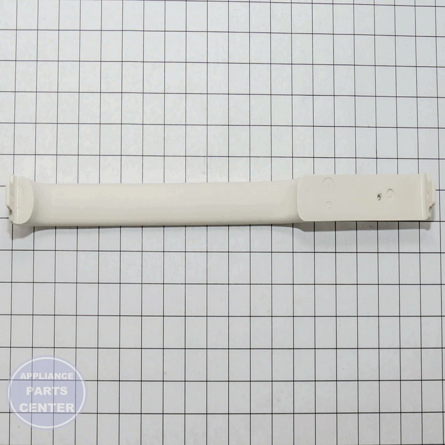 REFRIGERATOR FREEZER HANDLE - BISQUE WR12X10453 - Detailed view of durable construction