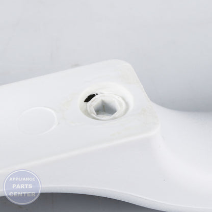 GEH PK HANDLE SMALL ASM WH WR12X10760 - Installation in GEH model showing easy mounting points