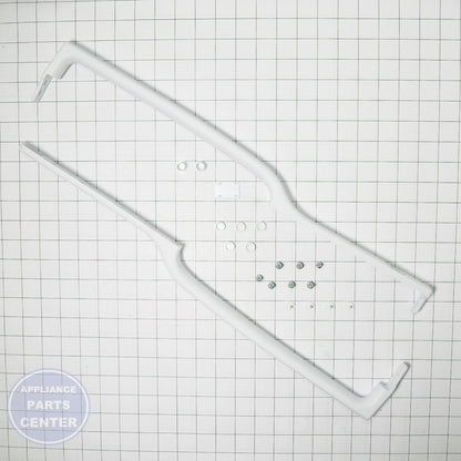 GEH PK HANDLE SMALL ASM WH WR12X10760 - Installation in GEH model showing easy mounting points