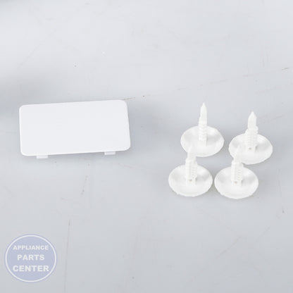 GEH PK HANDLE SMALL ASM WH WR12X10760 - Installation in GEH model showing easy mounting points