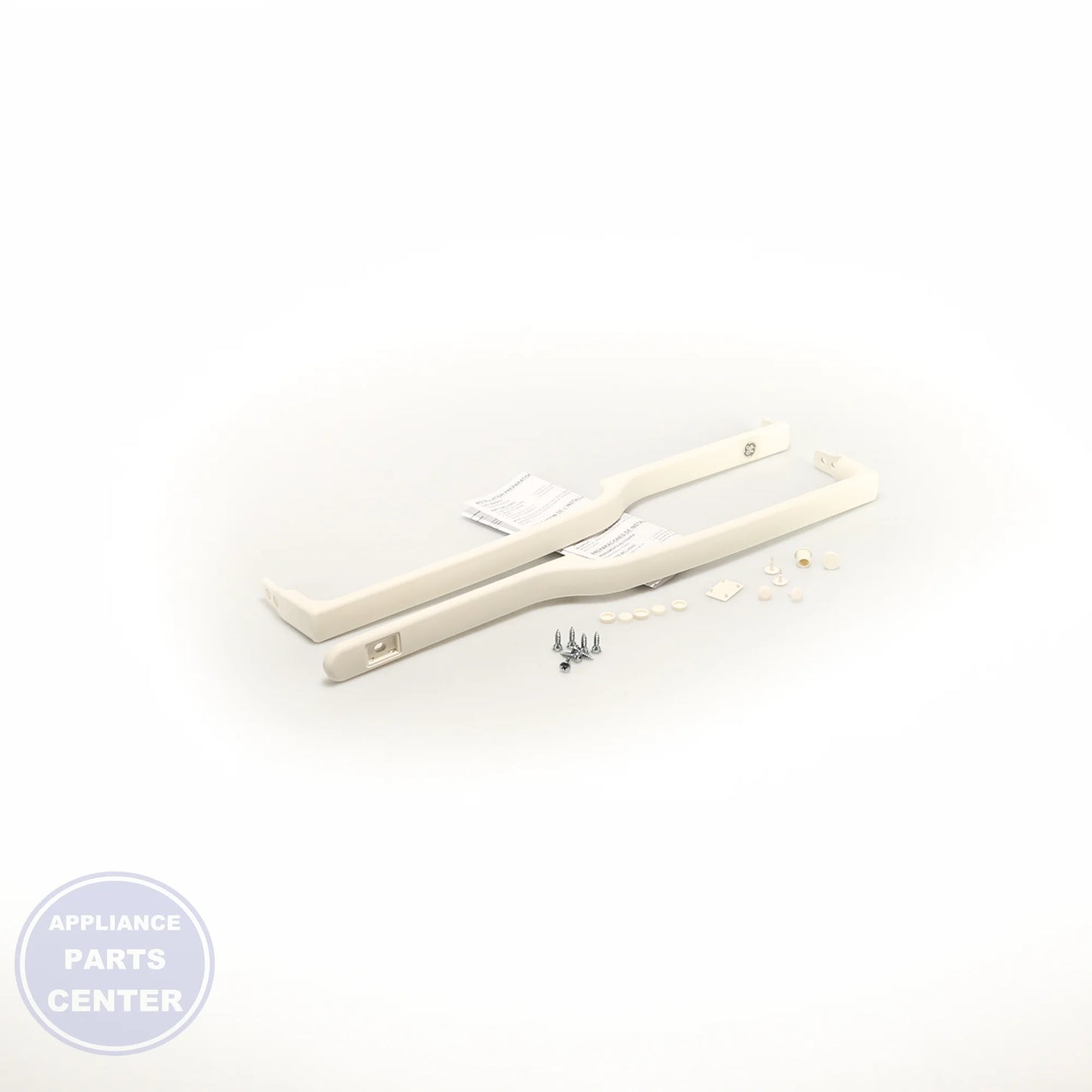 GEH PK HANDLE SMALL ASM BQ WR12X10762 - Installation in GEH refrigerator showing easy mounting points