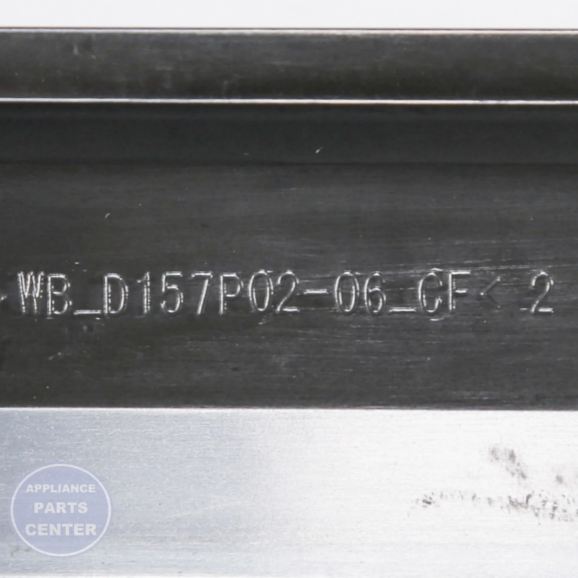 GEH REFRIGERATOR HANDLE WR12X10985 - Installation in GEH model showcasing key mounting points
