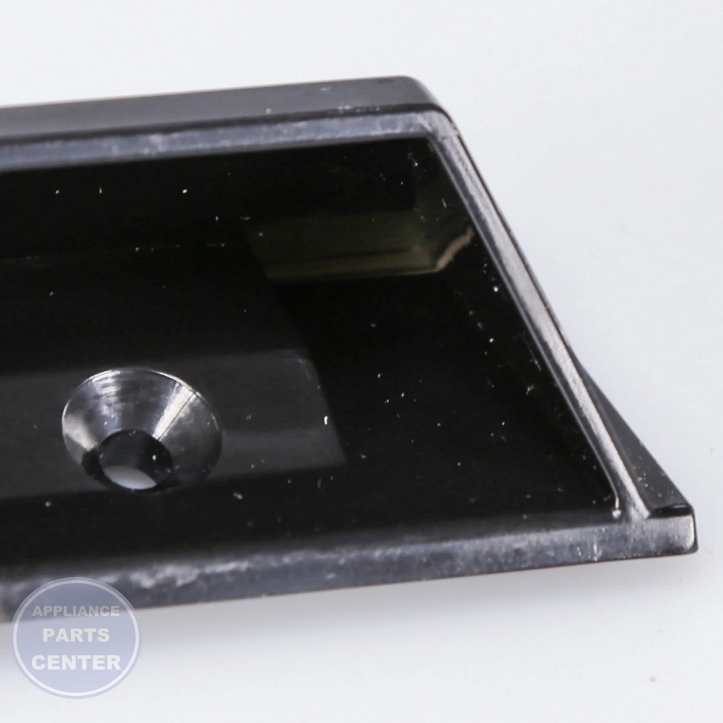 GEH REFRIGERATOR HANDLE WR12X10985 - Installation in GEH model showcasing key mounting points
