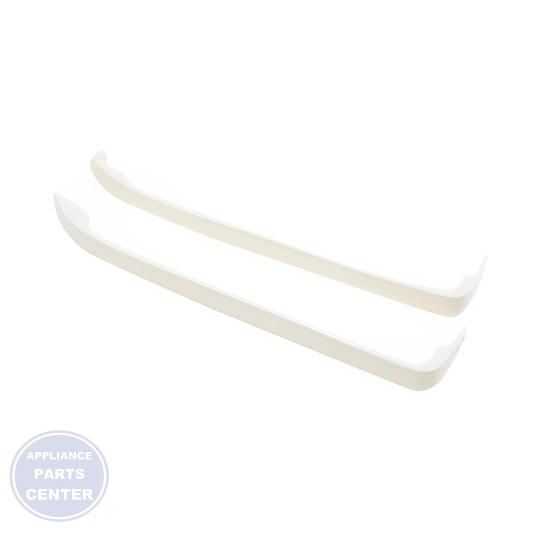 GE REFRIGERATOR SMOOTH DOOR HANDLE KIT WR12X22184 - Detailed view of high-quality material
