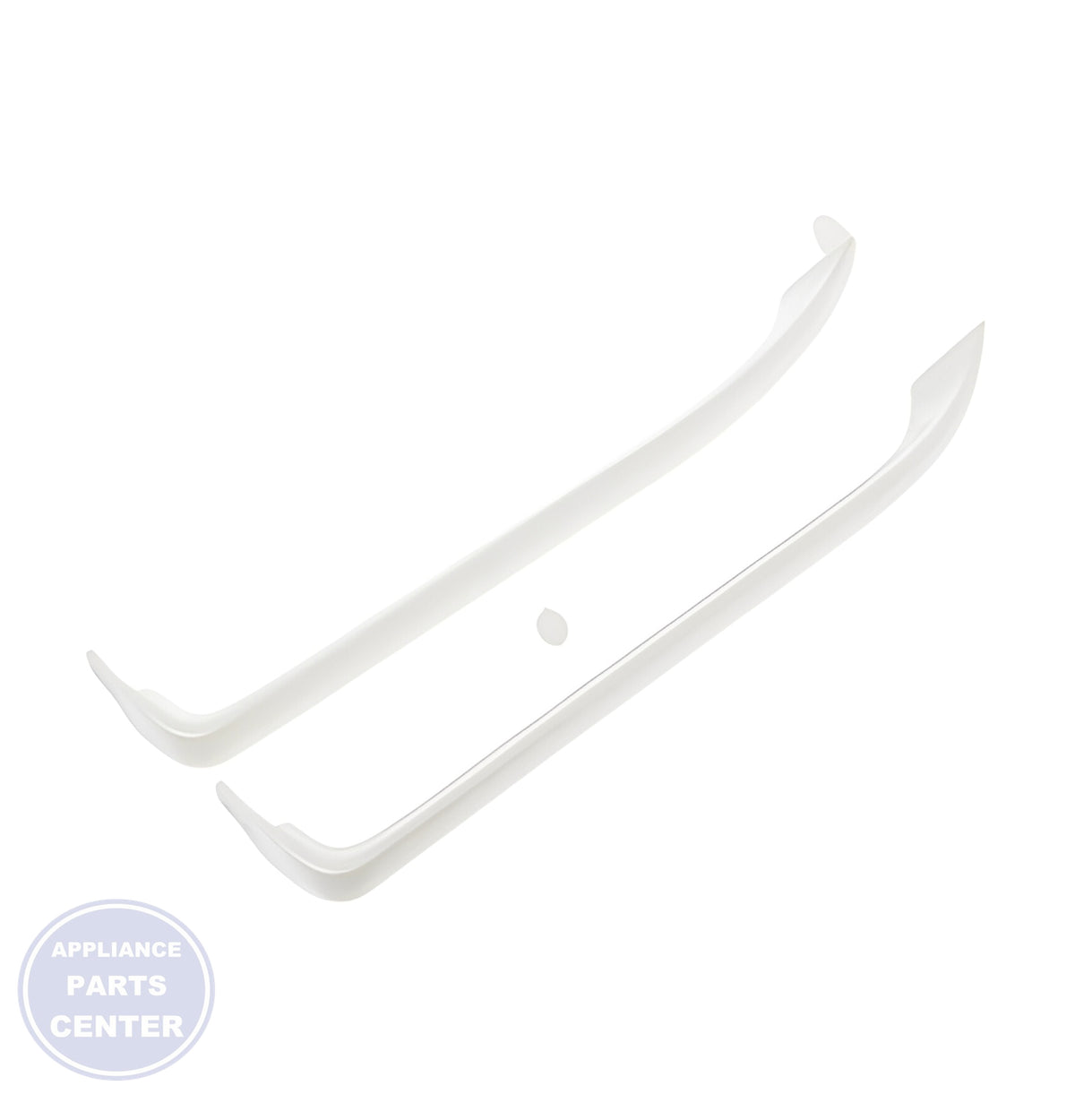 GE REFRIGERATOR SMOOTH DOOR HANDLE KIT WR12X22184 - Installation in GE model showcasing easy mounting points