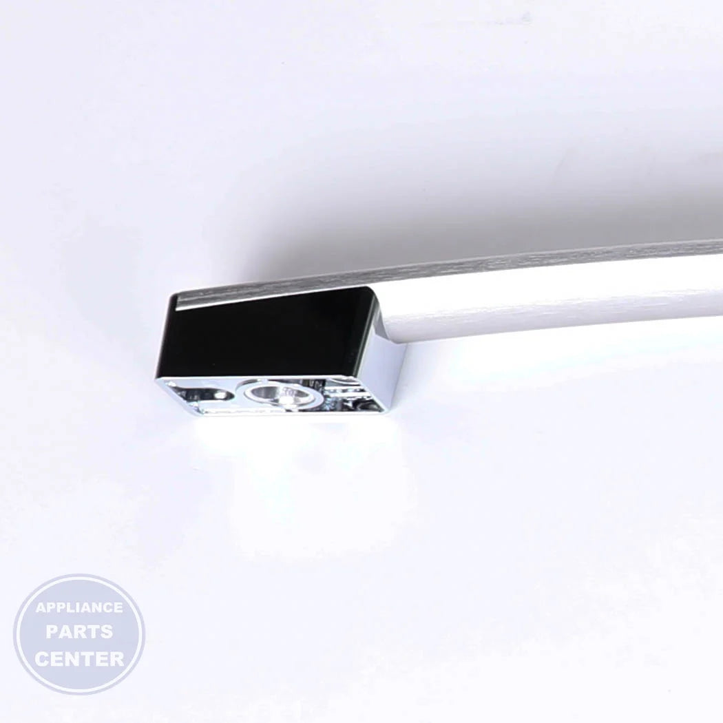 GEH STAINLESS DRAWER HANDLE WR12X31906 - Main view showing ergonomic grip for various GEH models