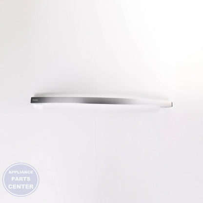 STAINLESS DRAWER HANDLE W/ PROFILE BADGE WR12X31913 - Detailed view of durable material and design
