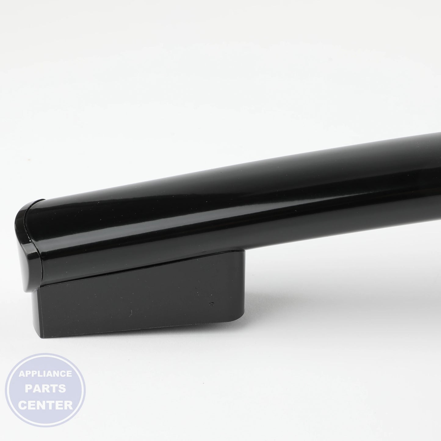 BLACK FREEZER DOOR HANDLE WR12X34232 - Detailed view of strong material composition
