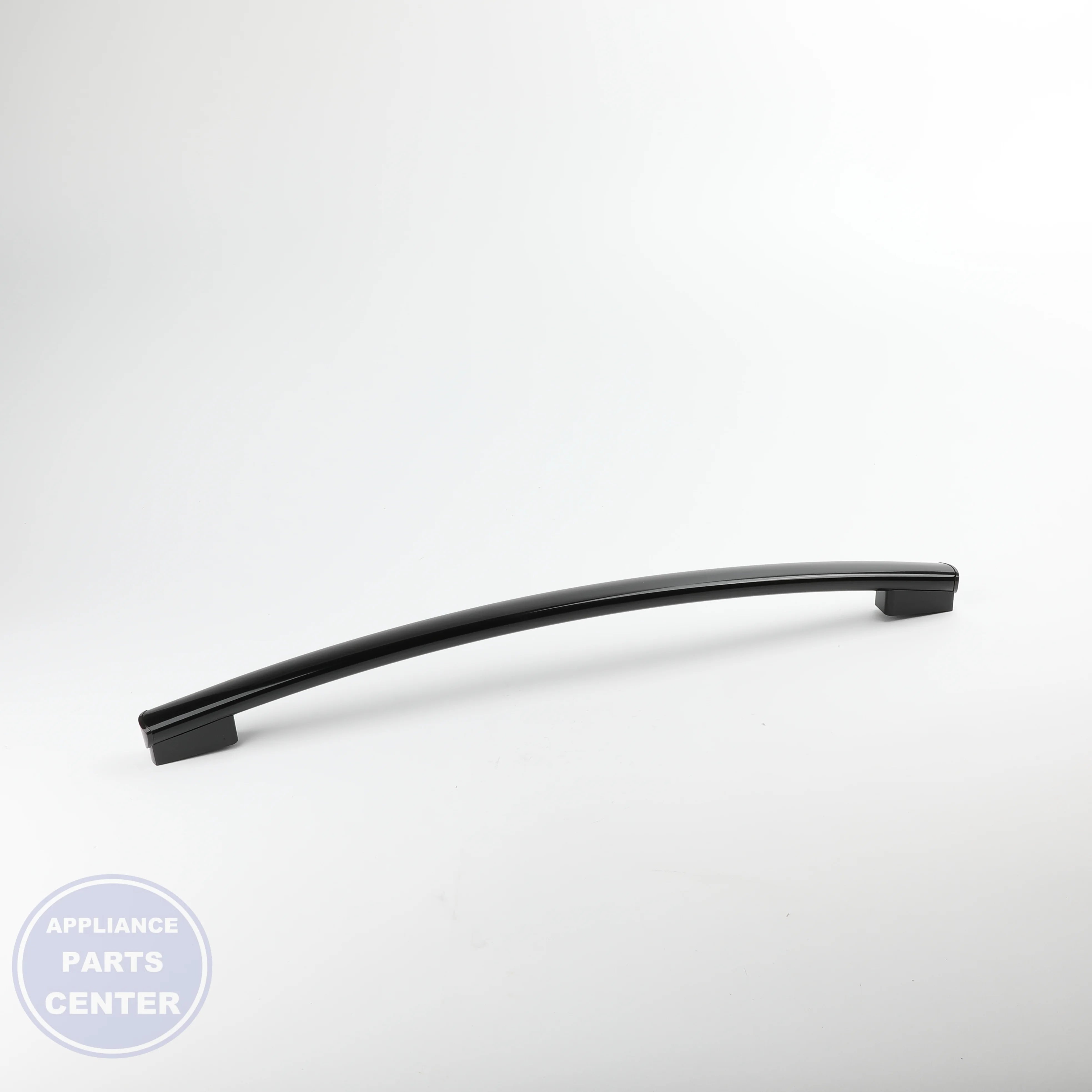 GEH BLACK FREEZER DOOR HANDLE WR12X34232 - Main view showing sleek design for GEH models
