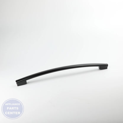 GEH BLACK FREEZER DOOR HANDLE WR12X34232 - Main view showing sleek design for GEH models