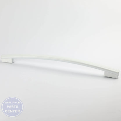 WHITE FREEZER DOOR HANDLE WR12X34307 - Side view with 10 lbs support