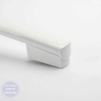 GEH WHITE FREEZER DOOR HANDLE WR12X34307 - Main view showing secure grip for GEH models