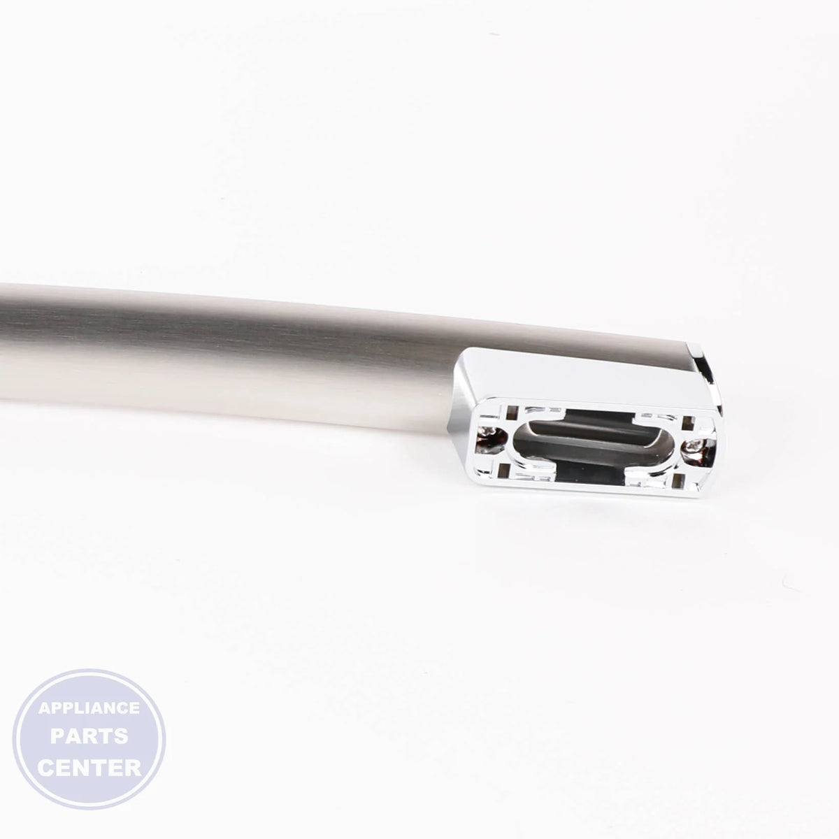 GEH SS FREEZER DOOR HANDLE WR12X34311 - Main view showing sleek stainless steel design for various GEH models