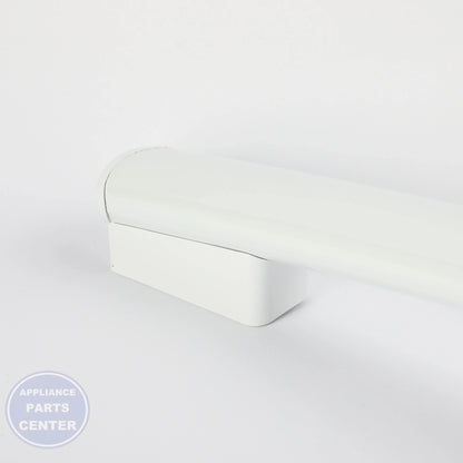 GEH WHITE FREEZER DOOR HANDLE WR12X34316 - Main view showing durable construction for various GEH models