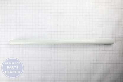 GEH WHITE FREEZER DOOR HANDLE WR12X34316 - Installation in GEH refrigerator showing key mounting points