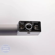 GEH STAINLESS PROFILE FREEZER HANDLE WR12X34828 - Main view showing sleek design for GEH models