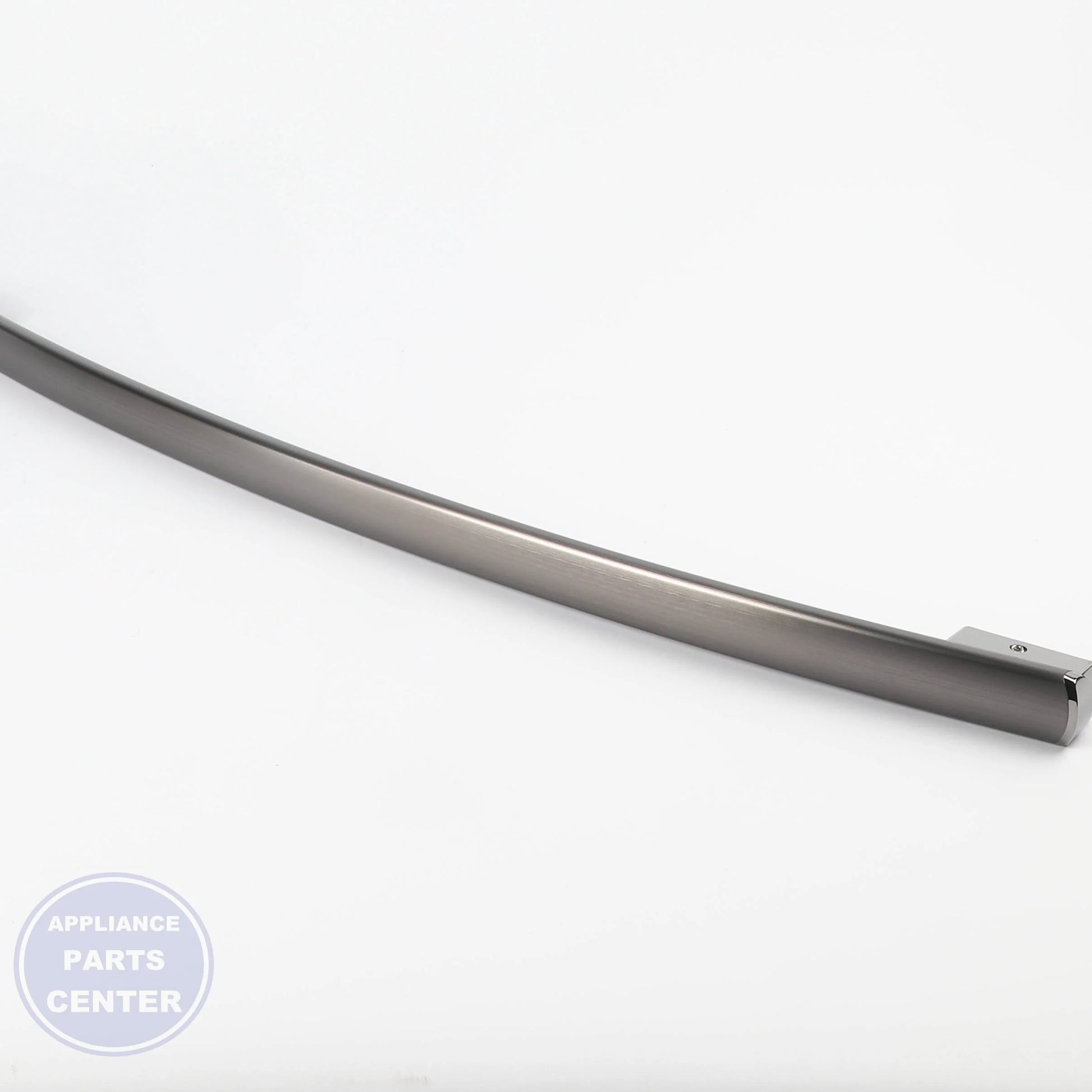 REFRIGERATOR DOOR HANDLE FREEZER BLACK S WR12X34829 - Detailed view of sturdy material