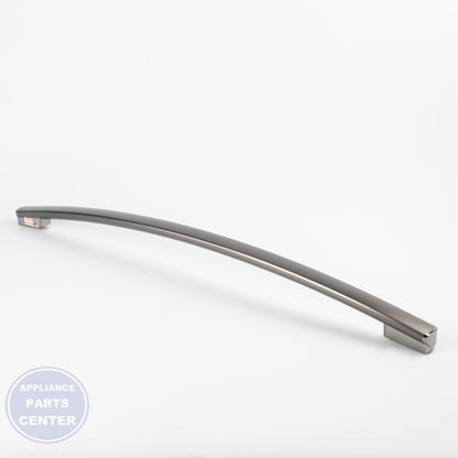 REFRIGERATOR DOOR HANDLE FREEZER BLACK S WR12X34829 - Side view with durable construction